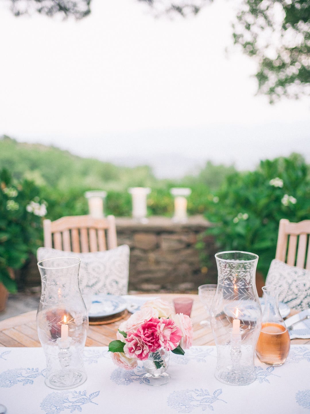 Romantic dinner for two in France